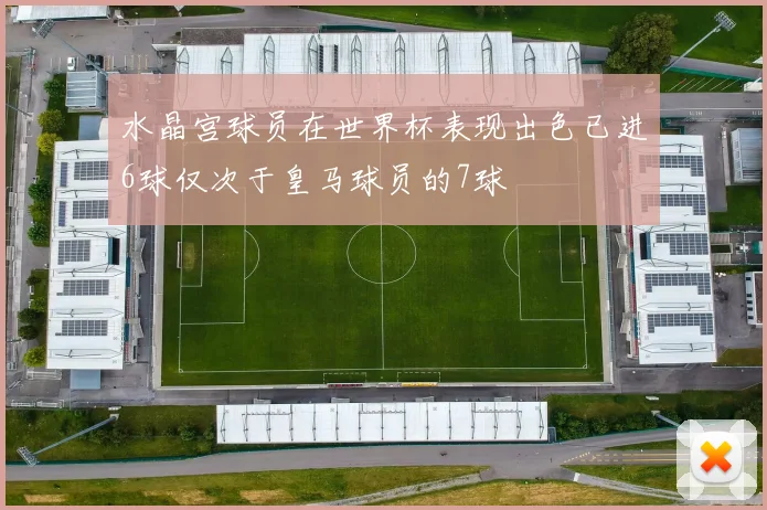 水晶宫球员在世界杯表现出色已进6球仅次于皇马球员的7球