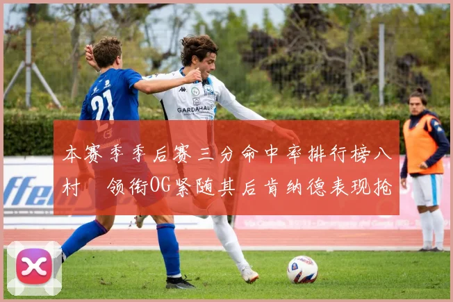 本赛季季后赛三分命中率排行榜八村塁领衔OG紧随其后肯纳德表现抢眼